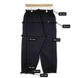 NO CONTROL AIR イージーパンツ アセテートポリエステル パンツ ブラック レディース ノーコントロールエアー【中古】5-1207G∞