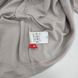 a. タートルカットソー13 定価14520円 IOCS-13A20 ウール 長袖Ｔシャツ カットソー ロンＴ グレー レディース エードット【中古】5-1102T∞