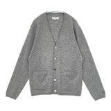 HOLLYWOOD RANCH MARKET 新品 ウールカシミヤ ニットカーディガン 定価19800円 カーディガン グレー メンズ ハリウッドランチマーケット【中古】5-1027T∞