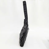 mina perhonen/PORTER tambourine 2WAY SHORT HELMET BAG ヘルメットバッグ ブラック グレー レディース ミナペルホネン/ポーター【中古】5-0829G♪