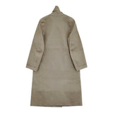 MARGARET HOWELL PROOFED COTTON イギリス製ゴム引きコート 578-8212002 トレンチコート カーキ レディース マーガレットハウエル【中古】5-1014T♪