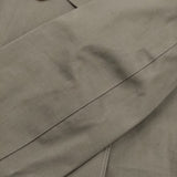 MARGARET HOWELL PROOFED COTTON イギリス製ゴム引きコート 578-8212002 トレンチコート カーキ レディース マーガレットハウエル【中古】5-1014T♪