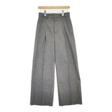 MARGARET HOWELL/FOX BROTHERS SUMMER WOOL パンツ 25SS グレー レディース マーガレットハウエル/フォックスブラザーズ【中古】5-0908M♪