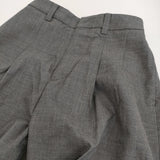 MARGARET HOWELL/FOX BROTHERS SUMMER WOOL パンツ 25SS グレー レディース マーガレットハウエル/フォックスブラザーズ【中古】5-0908M♪