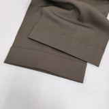 MARGARET HOWELL FLUID WOOL 578-4242003 サイズ2 タック パンツ 24AW グレージュ レディース マーガレットハウエル【中古】5-0908T♪