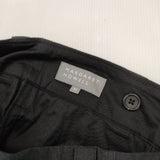 MARGARET HOWELL YARN DYE COTTON PLAINWEAVE TROUSERS 定価46200円 579-3240007 パンツ 23AW ネイビー メンズ マーガレットハウエル【中古】5-1204G∞