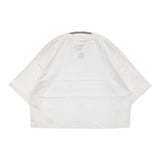 HYKE CROPPED SHORT-SLV TEE(6.5OZ) ショート丈 251-12378 定価18700円 半袖Tシャツ カットソー 25SS ホワイト レディース ハイク【中古】5-0908S♪