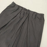 MARECHAL TERRE ハンドウォッシャブル タック ギャザー パンツ ZMT234PT333 パンツ グレー レディース マルシャルテル【中古】5-1207G∞