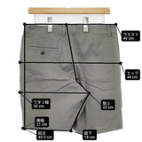 Ebonyivory コットンリネン サイズF 日本製 ショートパンツ ハーフパンツ ショーツ グレー レディース エボニーアイボリー【中古】6-0410S△