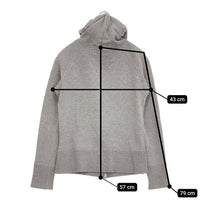 Traditional Weatherwear SWEAT PARKA Ｍ スウェット ジップアップ パーカー グレー レディース トラディショナルウェザーウェア【中古】5-1014M♪