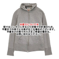 Traditional Weatherwear SWEAT PARKA Ｍ スウェット ジップアップ パーカー グレー レディース トラディショナルウェザーウェア【中古】5-1014M♪