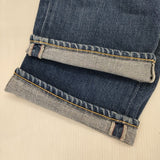 caqu 26003 赤耳 サイズ1 コットン ジーンズ 加工 デニムパンツ ライトブルー レディース サキュウ【中古】5-1207G∞