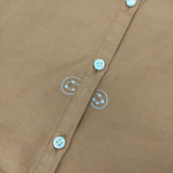 mina perhonen Ms1302 chouho コットン 刺繍 サイズ36 ブラウス シャツ オレンジ レディース ミナペルホネン【中古】5-1217M∞