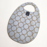 mina perhonen tambourine va9035 刺繍 エッグバッグ トートバッグ ライトブルー レディース ミナペルホネン【中古】5-1122G∞