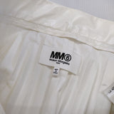 MM6/Maison Margiela コーティングプリーツスカート ロングスカート アイボリー レディース エムエム6/メゾンマルジェラ【中古】5-1207M∞