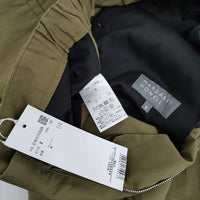 MARGARET HOWELL 新品 PLAIN WEAVE COTTON LINEN 定価38500円 サイズ2 パンツ 25SS カーキ レディース マーガレットハウエル【中古】5-0908M♪