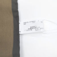MARGARET HOWELL 新品 24AW SILK GLENCHECK SCARF 定価31900円 スカーフ カーキ レディース マーガレットハウエル【中古】5-1001G◎