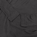 AURALEE A00T05HF SUPER HIGH GAUGE SHEER RIB BOAT L/S 定価13200円 長袖Ｔシャツ カットソー ロンＴ ネイビー レディース オーラリー【中古】5-1207M∞