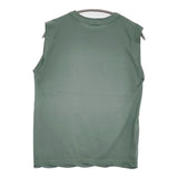 ATON 新品 FRESCA SINGLE JERSEY タンクトップ 定価13200円 ノースリーブ カットソー 25SS グリーン レディース エイトン【中古】5-0908S♪