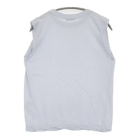 ATON 新品 FRESCA SINGLE JERSEY タンクトップ 定価13200円 ノースリーブ カットソー 25SS ライトブルー レディース エイトン【中古】5-0908S♪