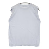 ATON 新品 FRESCA SINGLE JERSEY タンクトップ 定価13200円 ノースリーブ カットソー 25SS ライトブルー レディース エイトン【中古】5-0908S♪