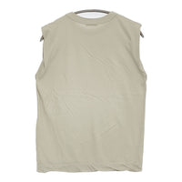 ATON 新品 FRESCA SINGLE JERSEY タンクトップ 定価13200円 ノースリーブ カットソー 25SS ベージュ レディース エイトン【中古】5-0908S♪