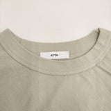 ATON 新品 FRESCA SINGLE JERSEY タンクトップ 定価13200円 ノースリーブ カットソー 25SS ベージュ レディース エイトン【中古】5-0908S♪