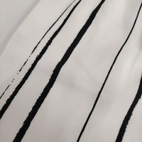 GALERIE VIE ドローイングラインプリントイージータックパンツ 定42900円 25SS アイボリー ブラック レディース ギャルリーヴィー【中古】5-0908M♪