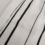 GALERIE VIE ドローイングラインプリントイージータックパンツ 定42900円 25SS アイボリー ブラック レディース ギャルリーヴィー【中古】5-0908M♪