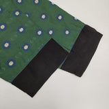 susuri 刺繍 20-403 カットジャカード ブラウス シャツ グリーン レディース ススリ【中古】6-0307M∞