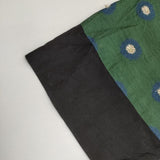 susuri 刺繍 20-403 カットジャカード ブラウス シャツ グリーン レディース ススリ【中古】6-0307M∞