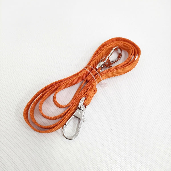 Herve Chapelier 1659Z ナイロンストラップ Lサイズ 定価22880円 ショルダーストラップ オレンジ レディース エルベ・シャプリエ【中古】5-0908G♪