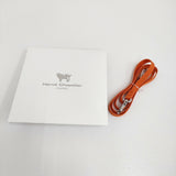 Herve Chapelier 1659Z ナイロンストラップ Lサイズ 定価22880円 ショルダーストラップ オレンジ レディース エルベ・シャプリエ【中古】5-0908G♪