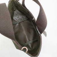 Herve Chapelier 新品 2700W カモフラージュ 舟型トートXS 定価51480円 トートバッグ カーキ レディース エルベ・シャプリエ【中古】5-0908G♪