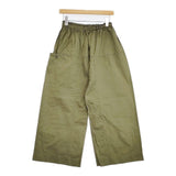 TRAVAIL MANUEL 5003-41 コンパクト チノ シャムパンツ 定価15400円 パンツ カーキ レディース トラバイユマニュアル【中古】5-1218G∞