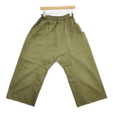 TRAVAIL MANUEL 5003-41 コンパクト チノ シャムパンツ 定価15400円 パンツ カーキ レディース トラバイユマニュアル【中古】5-1218G∞