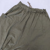 TRAVAIL MANUEL 5003-41 コンパクト チノ シャムパンツ 定価15400円 パンツ カーキ レディース トラバイユマニュアル【中古】5-1218G∞