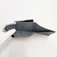 IL BISONTE 24SS 2つ折り レザー 革 二つ折り財布 ネイビー レディース イルビゾンテ【中古】5-1001G◎