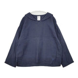 ORCIVAL リネン セーラーカラー プルオーバー OR-B0057 YLM ブラウス シャツ ネイビー レディース オーシバル/オーチバル【中古】6-0307M∞