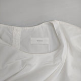 かぐれ GA27-23M016 ウエストギャザー ブラウス シャツ ホワイト レディース かぐれ【中古】5-1221M∞