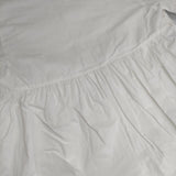 かぐれ GA27-23M016 ウエストギャザー ブラウス シャツ ホワイト レディース かぐれ【中古】5-1221M∞