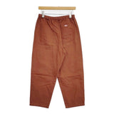 Danton JD-2540 KWL コットンリネン イージーパンツ 定価15950円 パンツ ブラウン系 レディース ダントン【中古】5-1218M∞