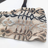 mina perhonen/hitomi shinoyama petal flame ヘッドドレス ヘアバンド 刺繍 ヘアアクセサリー ベージュ レディース ミナペルホネン/ヒトミ シノヤマ【中古】5-1012G∞