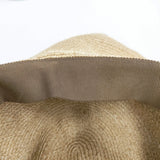 mature ha ボックスハット BOXED HAT 11cm brim 帽子 ハット ベージュ レディース マチュアーハ【中古】6-0212M◎