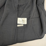 KBF シアー ブラウス シャツ ネイビー レディース ケービーエフ【中古】6-0307M∞