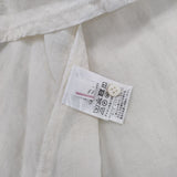 ina 胸切替ギャザーパフスリーブプルオーバー ブラウス シャツ オフホワイト レディース イナ【中古】5-1218M∞