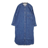 LUCA LADY LUCK LUCA デニム パールボタン ワンピース ブルー レディース ルカ【中古】5-1218M∞