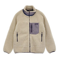 patagonia キッズ・レトロX・ジャケット サイズXL/14 フリース ボア 65625 ブルゾン ベージュ レディース パタゴニア【中古】5-1014T♪