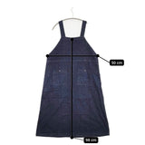 SARAHWEAR デニム スカート ワンピース サロペット ブルー レディース サラウェア【中古】5-1218M∞