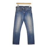 45R/45rpm おこめ比古比女 はたらきもの 定価59400円 加工 ジーンズ サイズ27 デニムパンツ ブルー レディース フォーティーファイブアールピーエム【中古】5-1218G∞